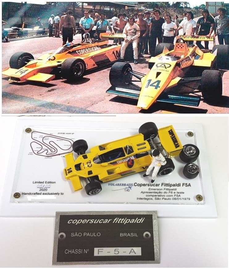 COPERSUCAR FITTIPALDI F5A  TESTE PERFORMANCE INTERLAGOS 1978